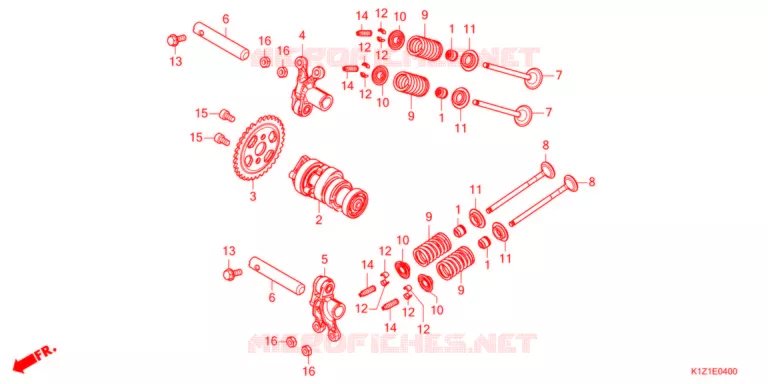 ALBERO A CAMME/VALVOLA   Honda SCOOTER 150 PCX 2021  WW150AM