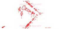 ALBERO A CAMME/VALVOLA   per Honda FORZA 250 Z SPECIAL 2005