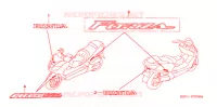 MARCHIO/EMBLEMA  per Honda FORZA 250 Z SPECIAL 2005