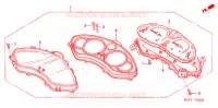 TACHIMETRO  per Honda FORZA 250 Z SPECIAL 2005