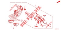 CALIBRO FRENO POSTERIORE   per Honda MSX 125 2015