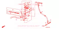 CILINDRO MAESTRO FRENO  per Honda CN 250 HELIX 2001