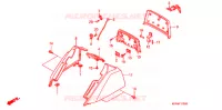 COPERTURA BAULE  per Honda CN 250 HELIX 2001