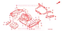 COPERTURA SOTTO BAULE  per Honda CN 250 HELIX 2001