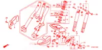 FORCELLA ANTERIORE  per Honda CN 250 HELIX 2001