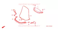 PANNELLO STRUM.ALLUM.LOOK per Honda CN 250 HELIX 2001