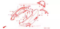 COPERTURA CORPO/SCATOLA BAGAGLI  per Honda REFLEX 250 ABS 2002