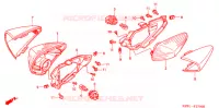 FRECCIA   per Honda REFLEX 250 ABS 2002