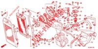 RADIATORE   per Honda SHADOW VT 750 SPIRIT 2014