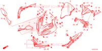 CAPUCCIO ANTERIORE   SPECCHI per Honda CBR 150 R ABS 2021