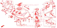 SERBATOIO COMBUSTIBILE  per Honda CBR 150 R 2013