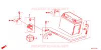 BATTERIA   per Honda CBR 150 R 2015