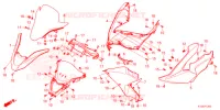 COPERTURA ANTERIORE  per Honda PCX 160 ABS 2022
