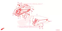 COPERTURA LATO SINISTRO  per Honda PCX 160 ABS 2022