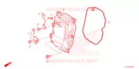COPERTURA TESTA CILINDRO   per Honda PCX 160 ABS 2022