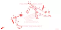 PIEDE D'APPOGGIO  per Honda PCX 160 ABS 2022