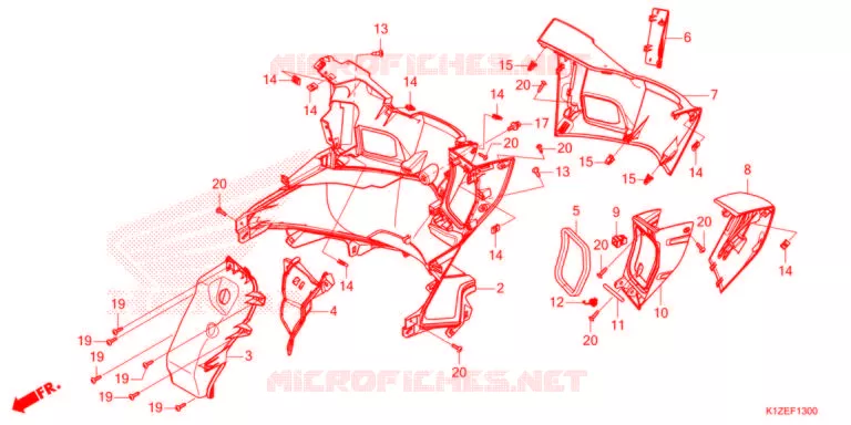 PARAGAMBE Honda SCOOTER 160 PCX 2022  WW150AM