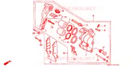 CALIBRO FRENO ANTERIORE per Honda CR 125 R 1991