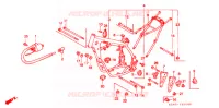 CORPO TELAIO/RINCULO IGNIZIONE per Honda CR 125 R 1991