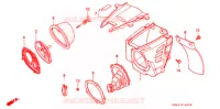 FILTRO ARIA  (CR125RM/RN) per Honda CR 125 R 1991