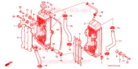 RADIATORE per Honda CR 125 R 1991
