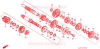 TRASMISSIONE per Honda CR 125 R 1991