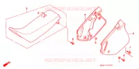 SEDILE/COPERTURA LATO  per Honda CR 125 R 1993