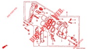 CALIBRO FRENO ANTERIORE per Honda CR 125 R 1991