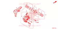 CALIBRO FRENO POSTERIORE per Honda CBR 1000 RR SP BREMBO 30TH 2022