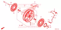 RUOTA ANTERIORE per Honda CBR 1000 RR SP BREMBO 30TH 2022