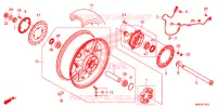 RUOTA POSTERIORE per Honda CBR 1000 RR SP BREMBO 30TH 2022