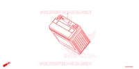 BATTERIA per Honda FORZA 125 TOP BOX 2022