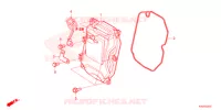 COPERTURA TESTA CILINDRO per Honda FORZA 125 TOP BOX 2022