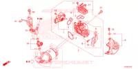 CORPO FARFALLATO per Honda FORZA 125 TOP BOX 2022