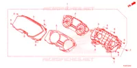 INDICATORE COMBINAZIONE per Honda FORZA 125 TOP BOX 2022