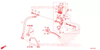 POMPA FRENO POSTERIORE per Honda FORZA 125 TOP BOX 2022