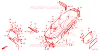 SCATOLA BAGAGLI per Honda FORZA 125 TOP BOX 2022