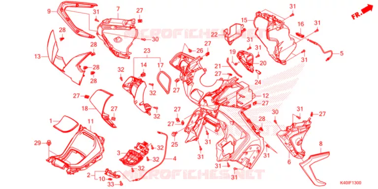 PARAGAMBE Honda SCOOTER 125 FORZA 2022  NSS125ADN