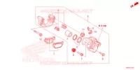 CALIBRO FRENO POSTERIORE per Honda FORZA 125 2022