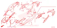CARENE POSTERIORE per Honda FORZA 125 2022