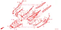 GRADINO PAVIMENTO/COPERTURA SOTTO per Honda FORZA 125 2022