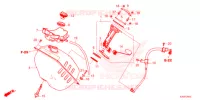 SERBATOIO COMBUSTIBILE per Honda FORZA 125 2022