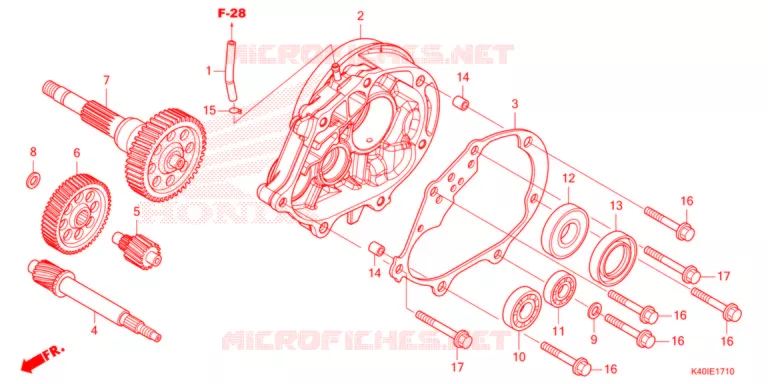 TRASMISSIONE Honda SCOOTER 125 FORZA 2022  NSS125ADN