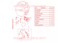 BAULETTO *NHA84P* per Honda FORZA 125 2022