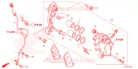 CALIBRO FRENO ANTERIORE per Honda FORZA 125 2022