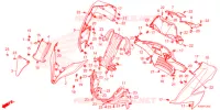 CARENE ANTERIORE per Honda FORZA 125 2022