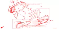 COPERTURA LATO SINISTRO per Honda FORZA 125 2022