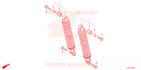 CUSCINO POSTERIORE per Honda FORZA 125 2022