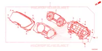 INDICATORE COMBINAZIONE per Honda FORZA 125 2022