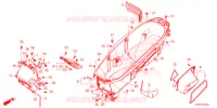 SCATOLA BAGAGLI per Honda FORZA 125 2022